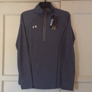 Under Armour Navy Sm Athletic Pullover NWT